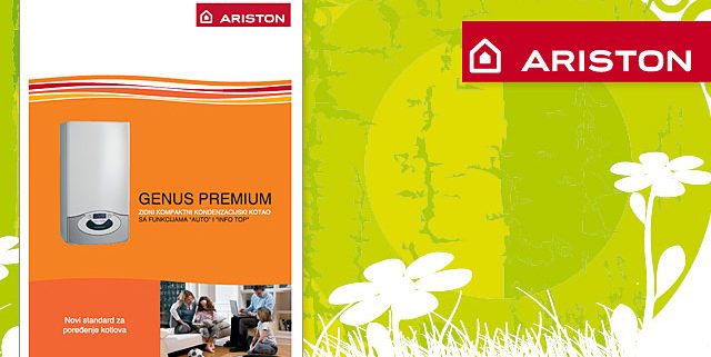 štampani materijal / dizajn štampe / Katalog za Ariston / print dizajn / grafički dizajn