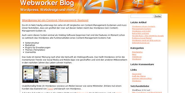 Adamantos Webworker Blog / web dizajn