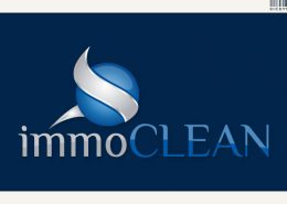 Immo Clean / logo dizajn